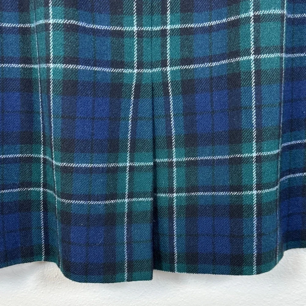 Vintage Pendleton Virgin Wool MacCallum Tartan Plaid Skirt Size 4P